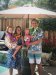 Time out for a pool party at Rick and Joyce's house. That's Dave, Dana, Kennedy and Roxi.....cute family!!
