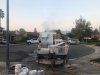 Truck mixing the plaster....very loud and dusty at 7am....sorry neighbors!!!