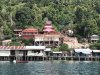 Impressive Chinese temple overlooking the Bay