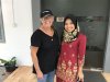 Kathy and Elvina, a very friendly local tour guide who helped us check out