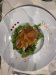 Salmon Gravlax starter...yummy but not as good as Bad Bob's:))