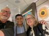 Kathy and John with our excellent server, Jose!!