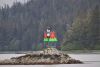 Iconic Eagle on buoy