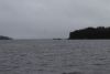 Looking back out the anchorage towards the Pybus Fishing Lodge