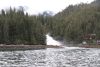 Baranof Warm Springs waterfall where we celebrated Kathy's big Birthday!!