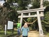 A small island Shinto shrine