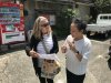We chatted with this woman for a while....she ran the 1st onsen.....when asked about the water she said you just splash it on your body parts but far away from your heart!!!