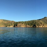 Panoramic view of Mackerel Bay….look how calm!!!!