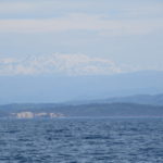 On our way to Kanazawa the coastline was lined with snow covered mountains….wow!!