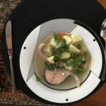 Traditional Russian fish soup